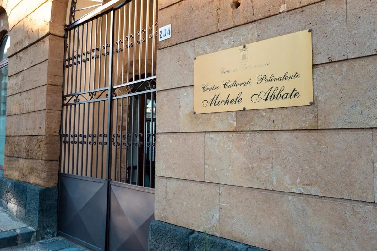 Entrance of Centro Culturale Polivalente Michele Abbate