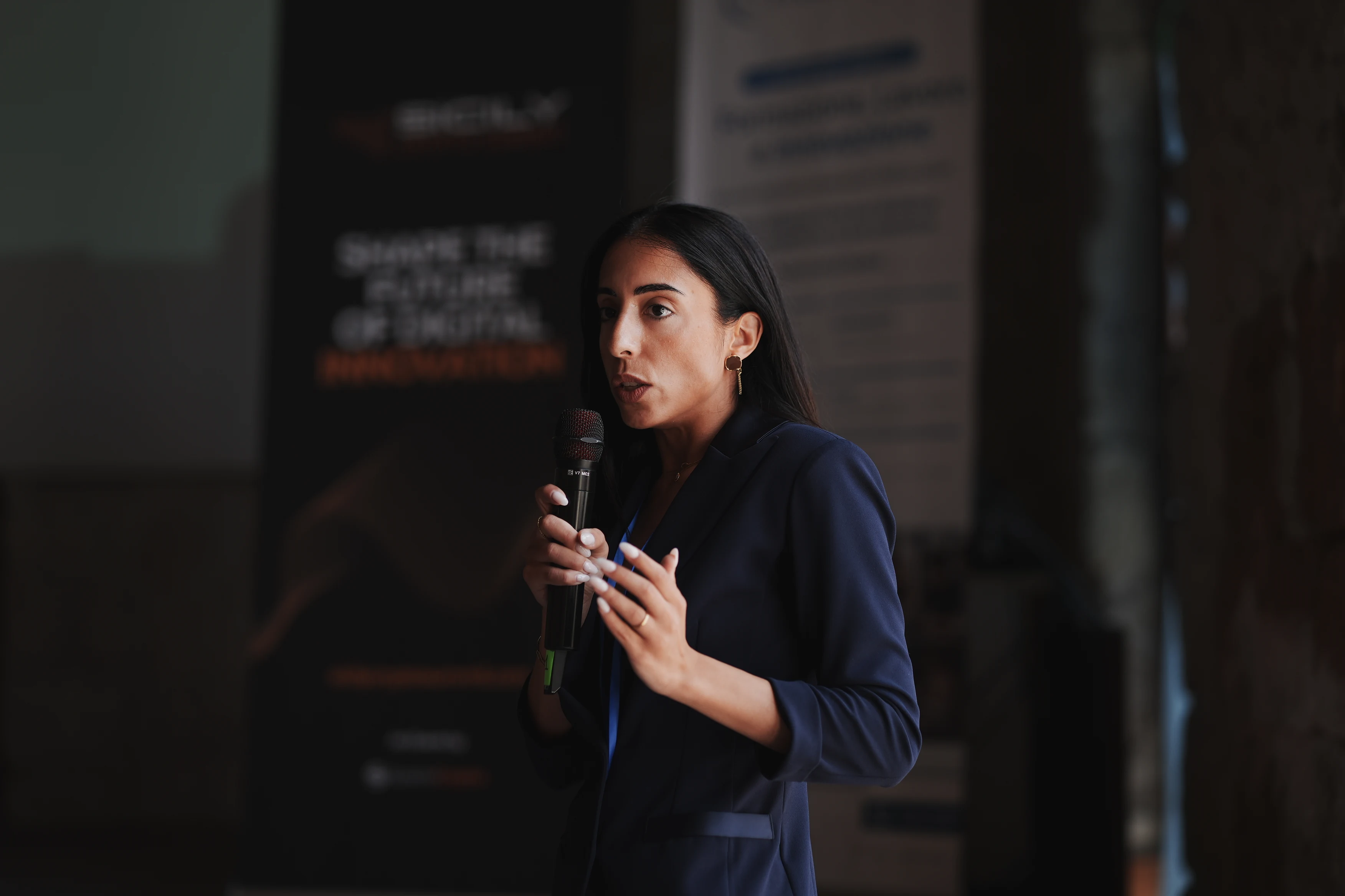 Chiara Latina speaking about compliance at Sicily Crypto Summit 2026