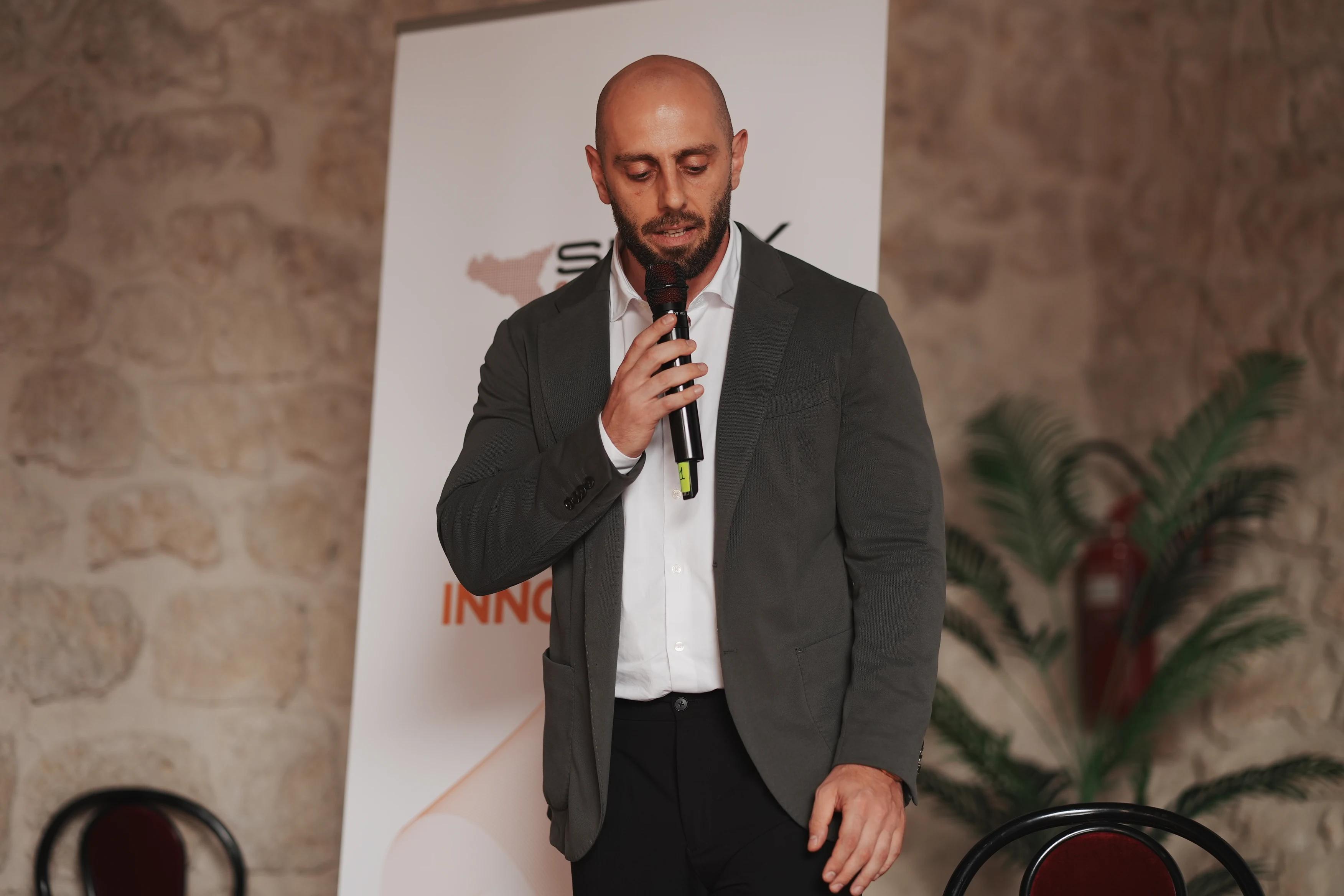 Moment from Sicily Crypto Summit 2026 — photograph RPK06611