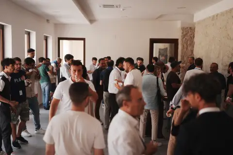 Moment from Sicily Crypto Summit 2026 — photograph RPK05855